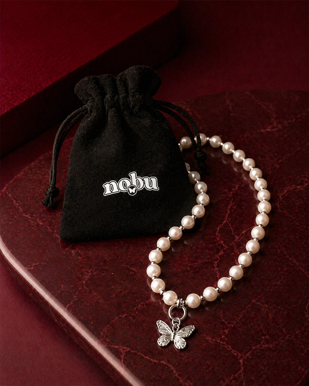 Vlinder Parelketting